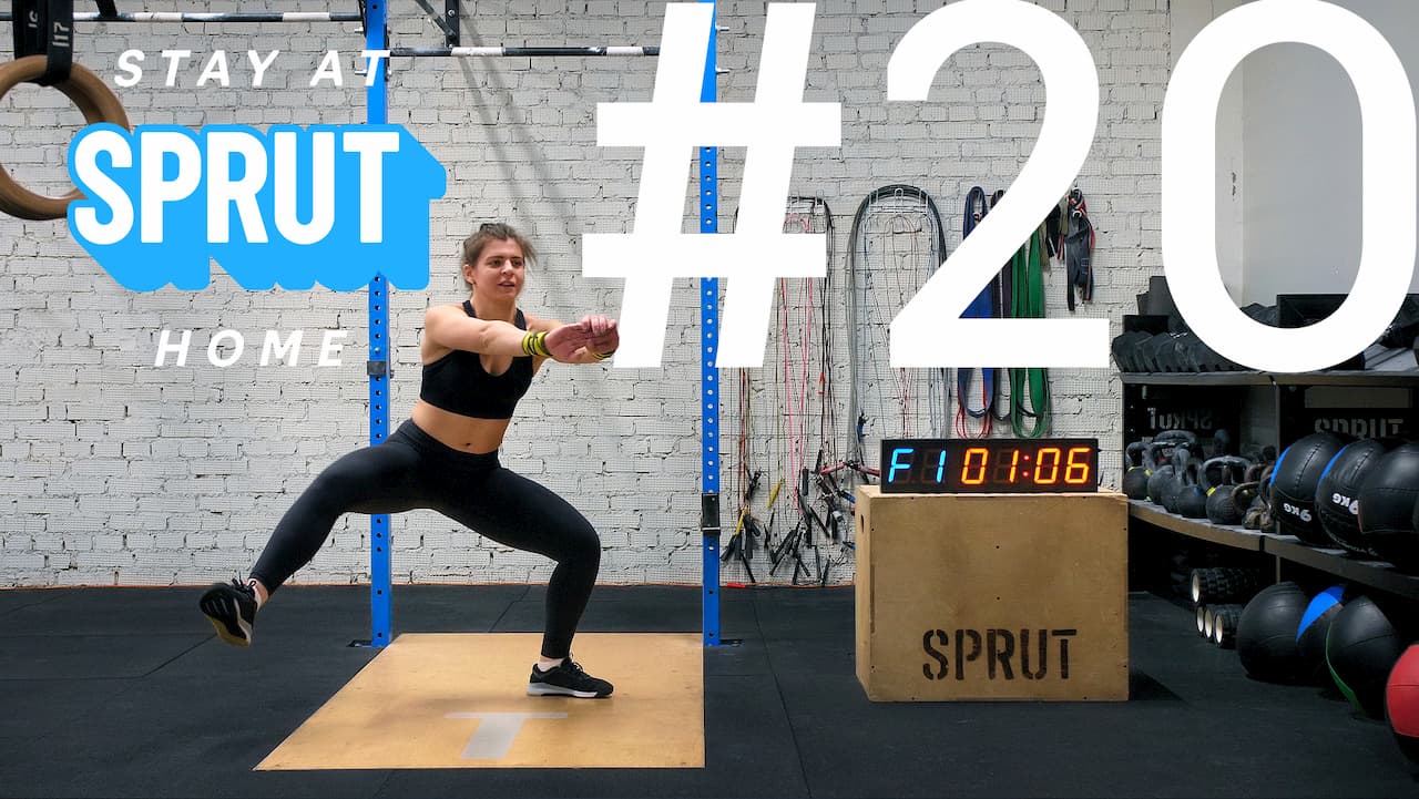 Домашние тренировки по кроссфиту SPRUT Stay-at-home — CrossFit Sprut  Красноярск